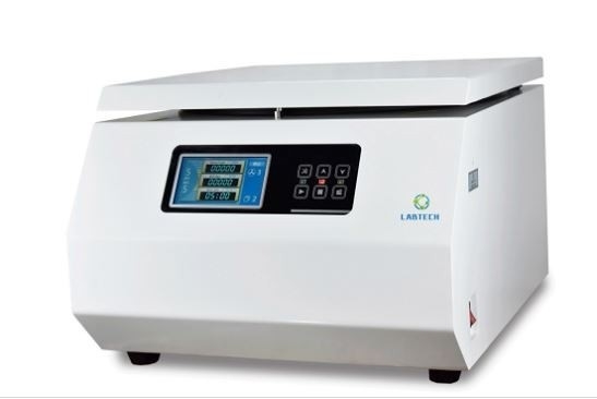 TD5B Niedriggeschwindigkeits-Zentrifuge 6000r/Min mit automatischer Rotor-Identifizierungsfunktion und RCF in Betrieb