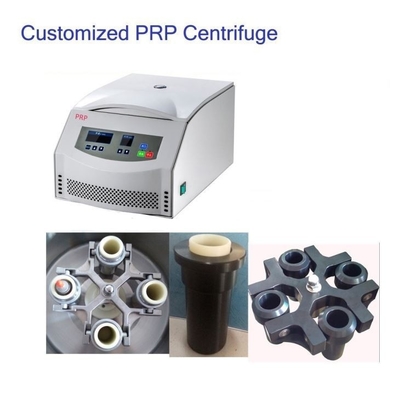 6/8x15 ml tragbare PRP-Zentrifuge 0-4000 Rpm für Kosmetische Chirurgie Krankenhäuser