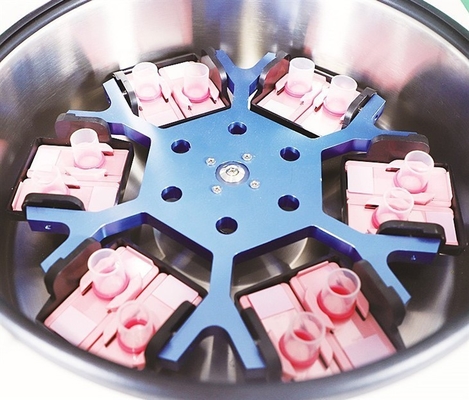 Zentrifuge mit Zytospin-Zell-Smear, die bei 2000 r/min arbeitet