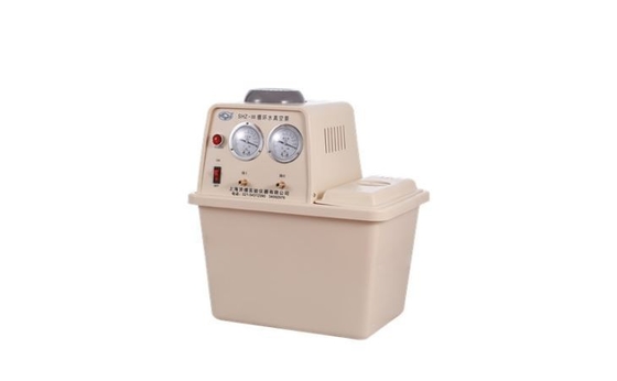 Doppelkranenwasserzirkulierende Vakuumpumpe 180W Durchfluss 60L/Min