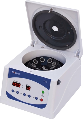 5 ml/10 ml/15 ml Kapazität Portable Low Speed Zentrifuge 4000 RPM Ultra-Stille Maschine mit Geschwindigkeitsbereich 0-4000rpm